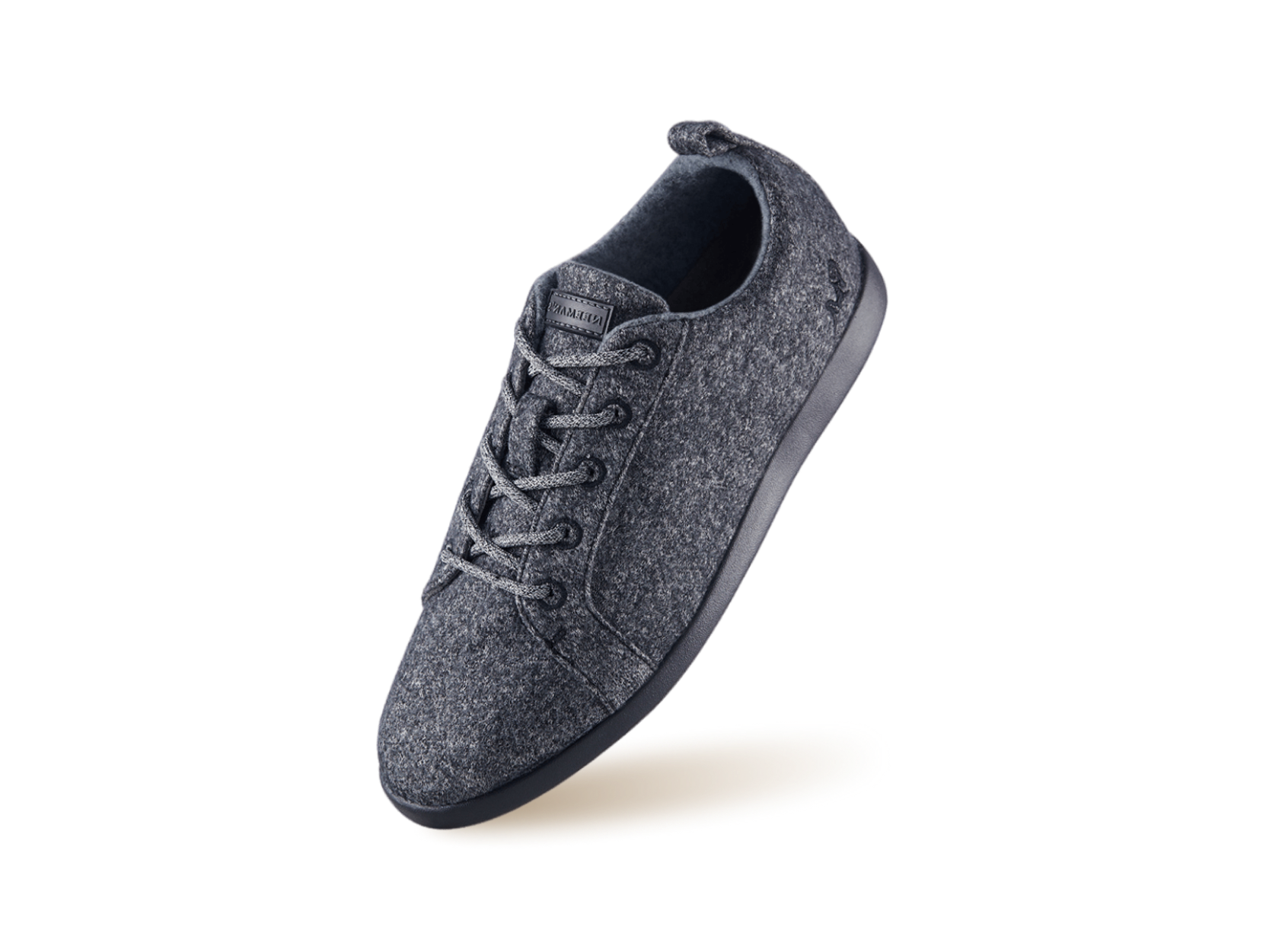 Wool Classic Sneakers : Grey Melange by My Store