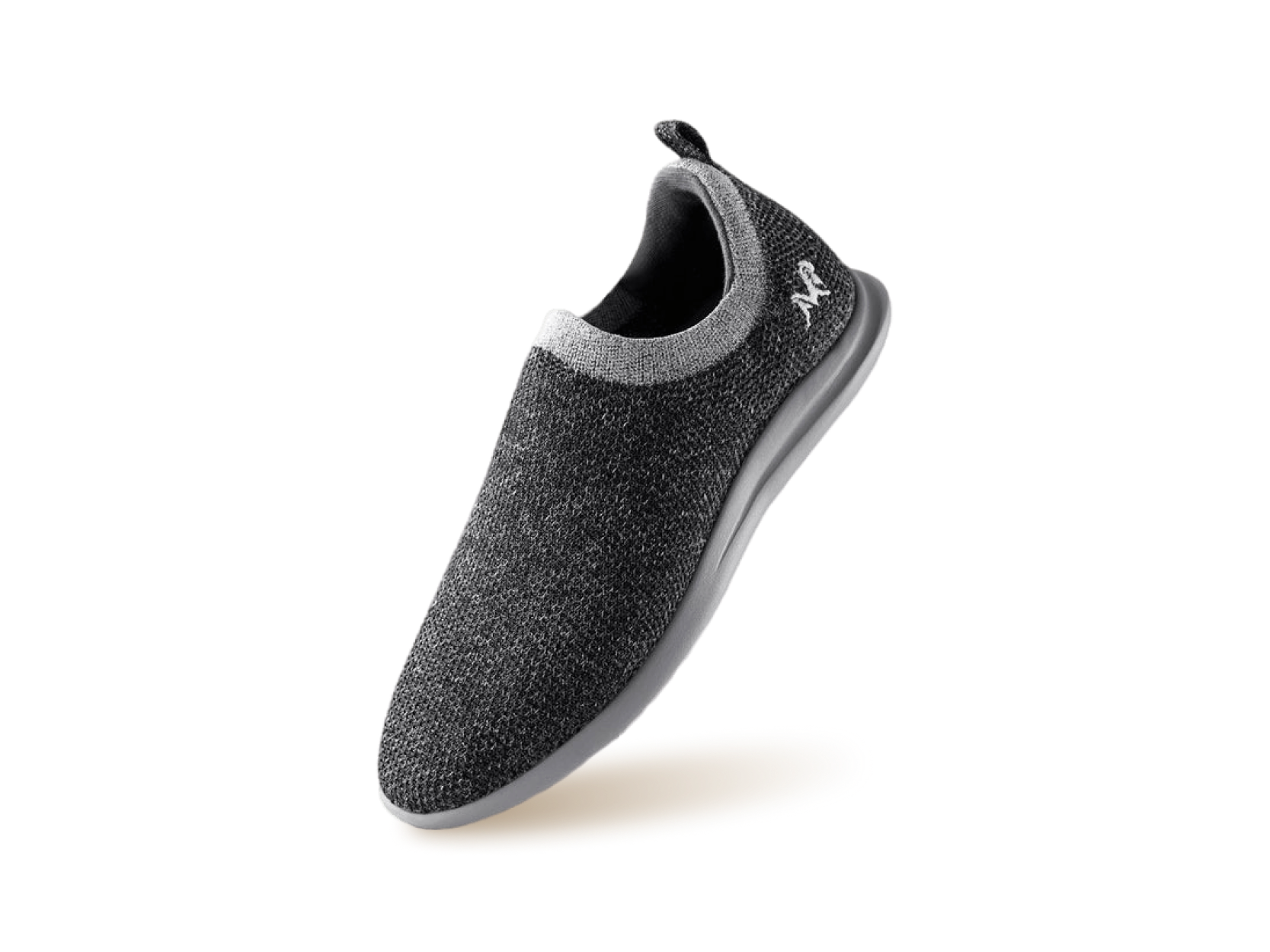 ReLive Knit Slip Ons : Grey Melange by My Store