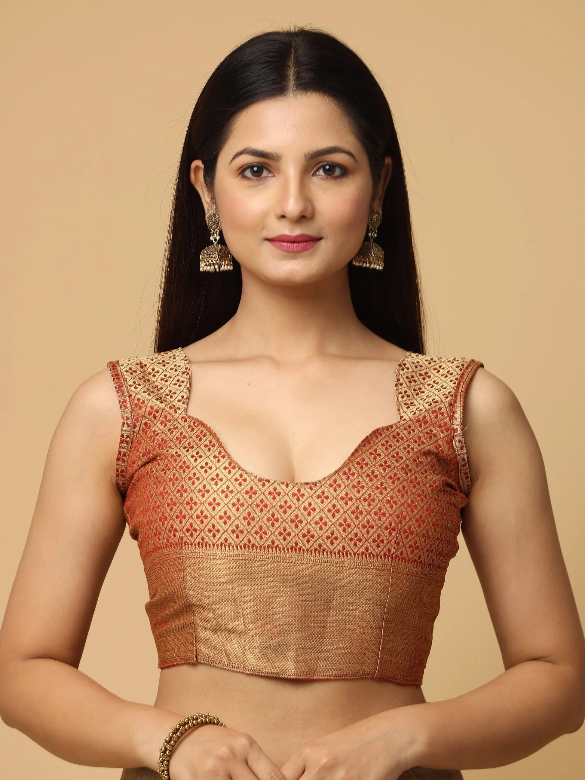 Soft Banarasi Patola Zari Party Wear Saree by My Store
