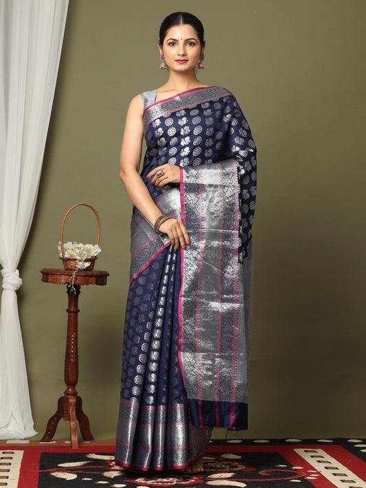 Kanjivaaram Soft Silk Design Saree by My Store