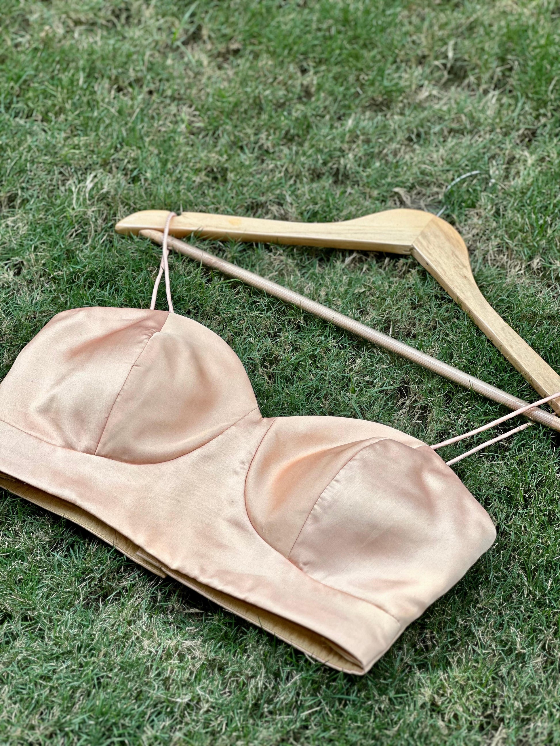 Multi Satin Georgette Saree by My Store