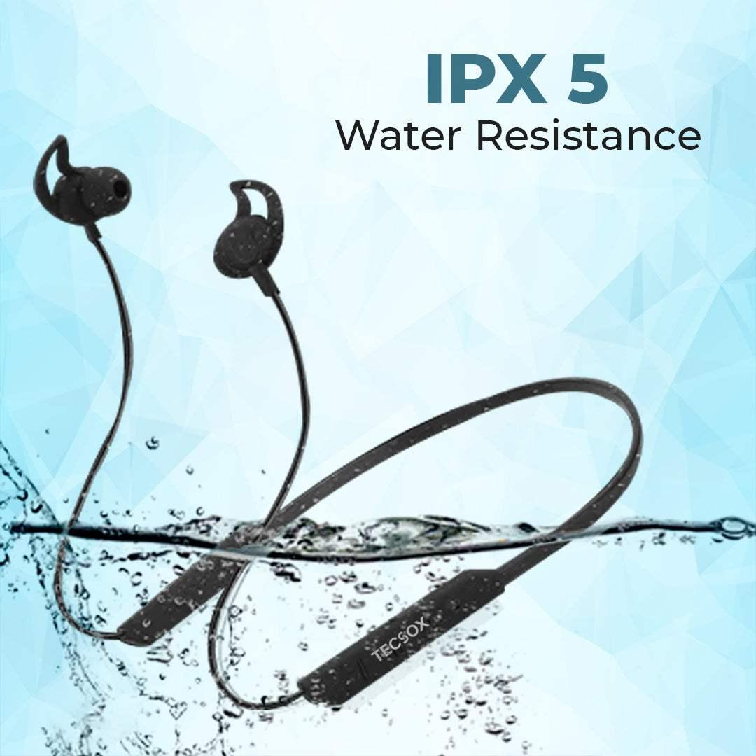 Order TecSox Vibe Bluetooth Neckband | IPX Water Resistant