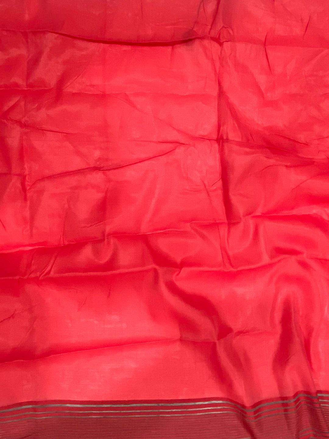 Royal Grey Dhakai Cotton Silk Saree by My Store