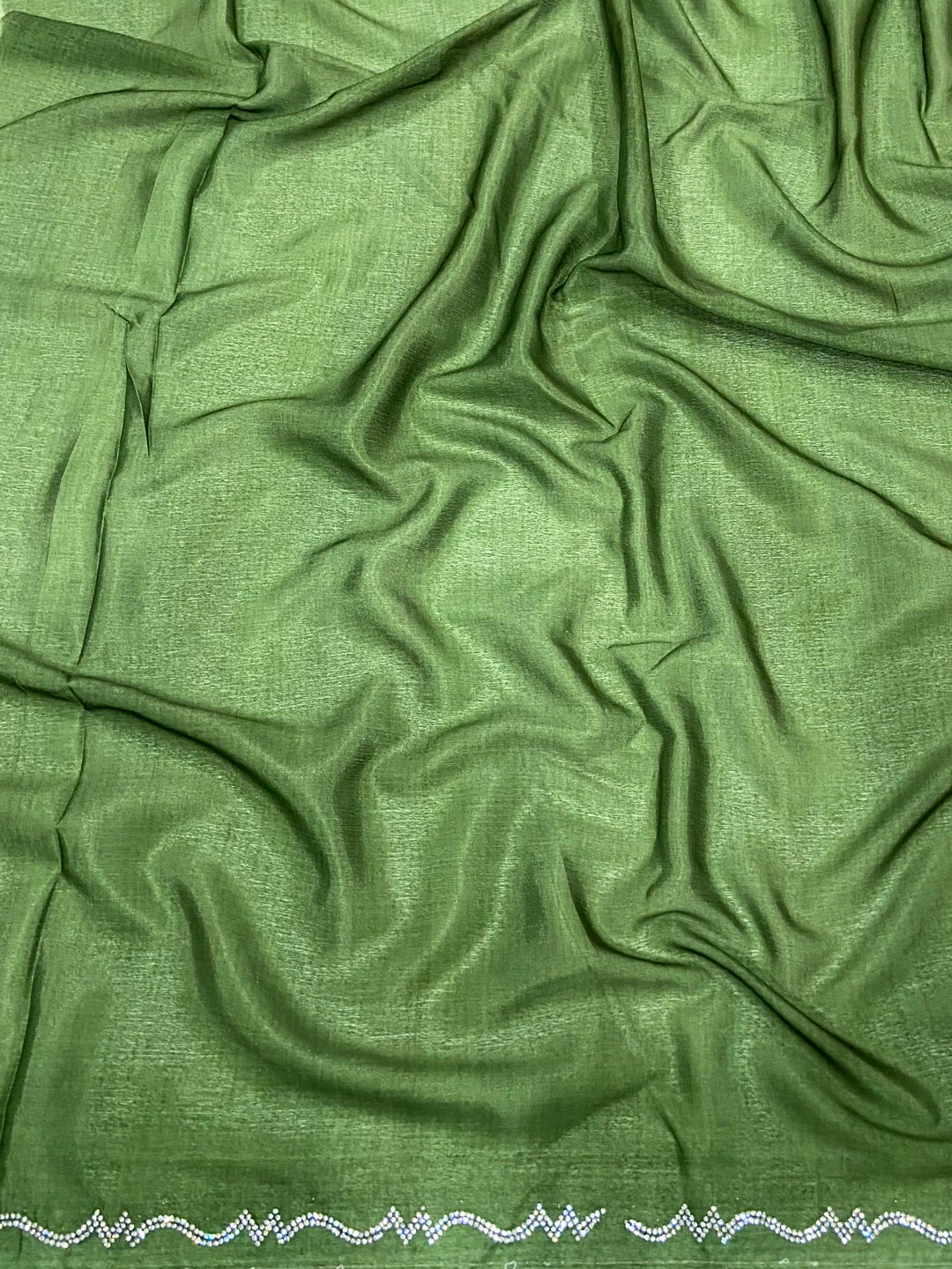 Opulent Charm Chiffon Stone Saree by My Store