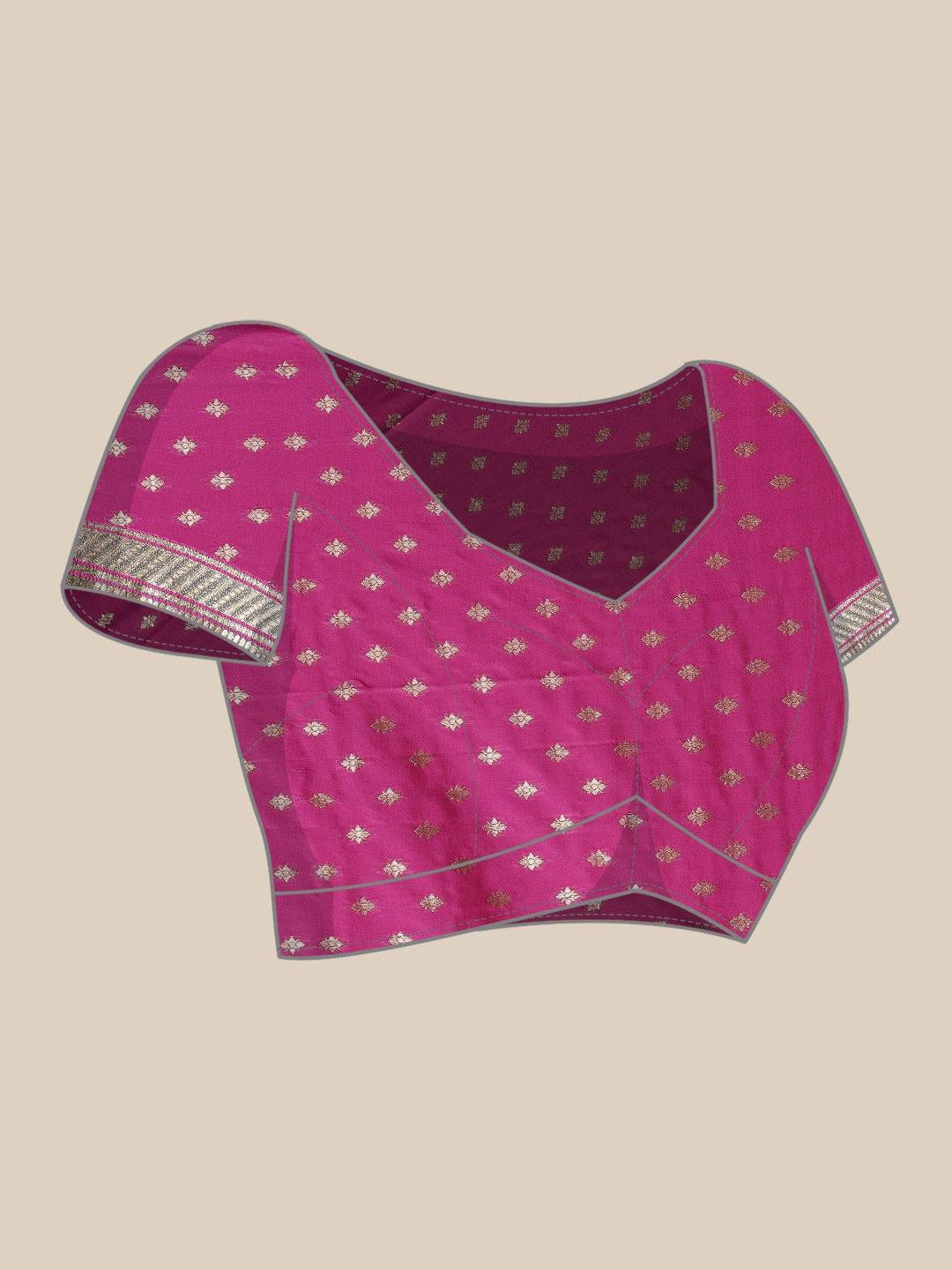 Banarasi Soft Silk Kanchi Zari Weaving Saree