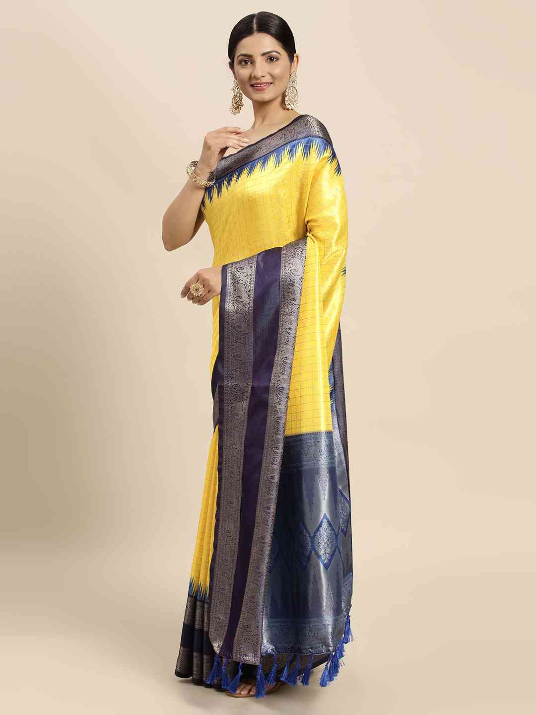 Banarasi Soft Silk Gadwal Pattu Zari Weaving Party Wear Saree