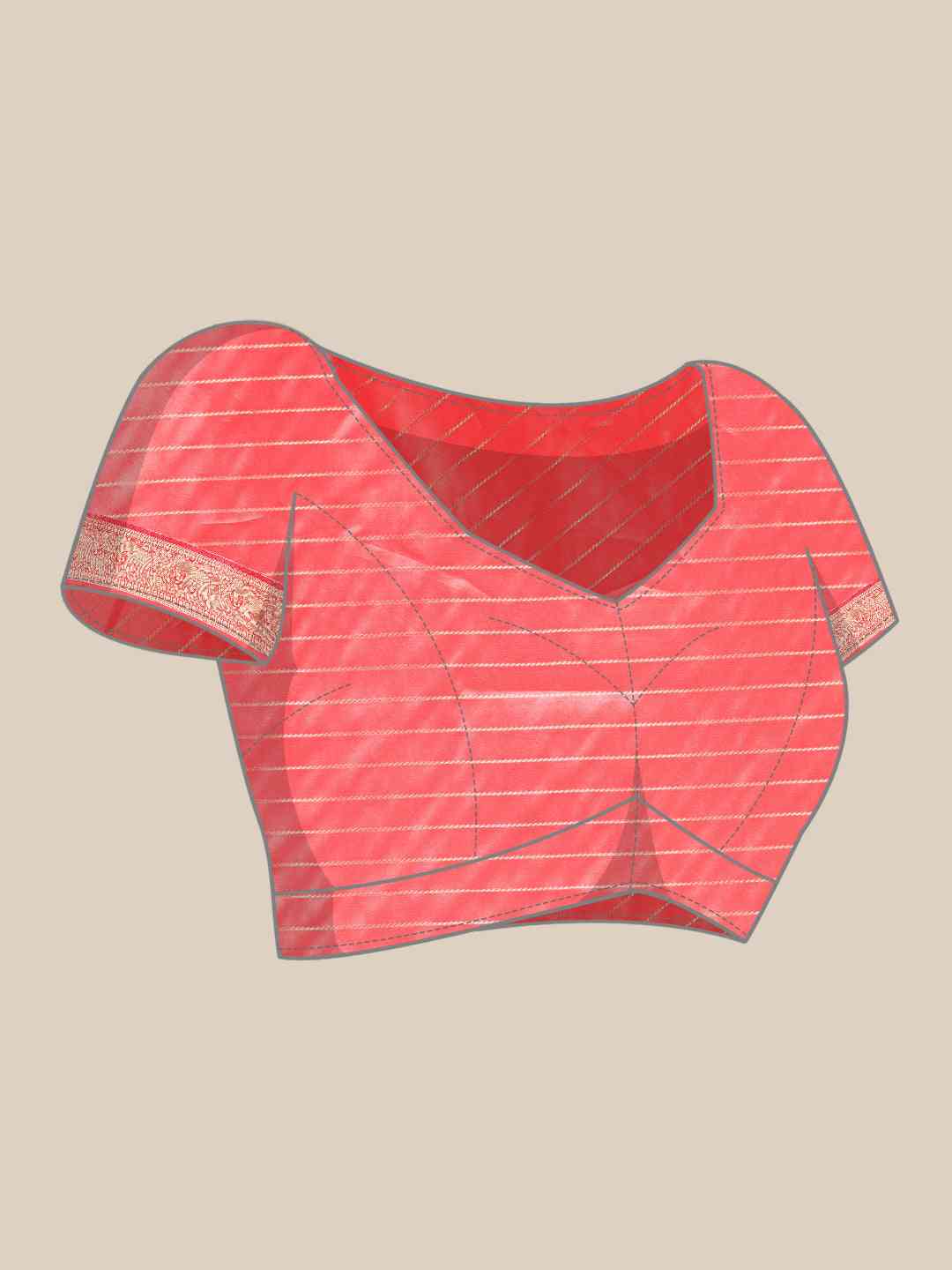 Banarasi Soft Silk Gadwal Pattu Zari Weaving Party Wear Saree by My Store