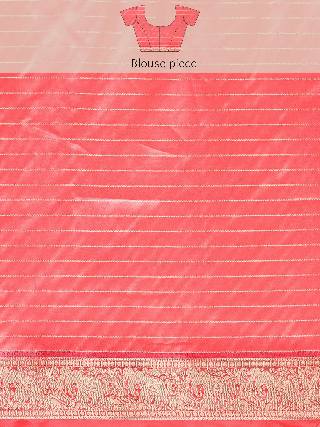 Banarasi Soft Silk Gadwal Pattu Zari Weaving Party Wear Saree by My Store