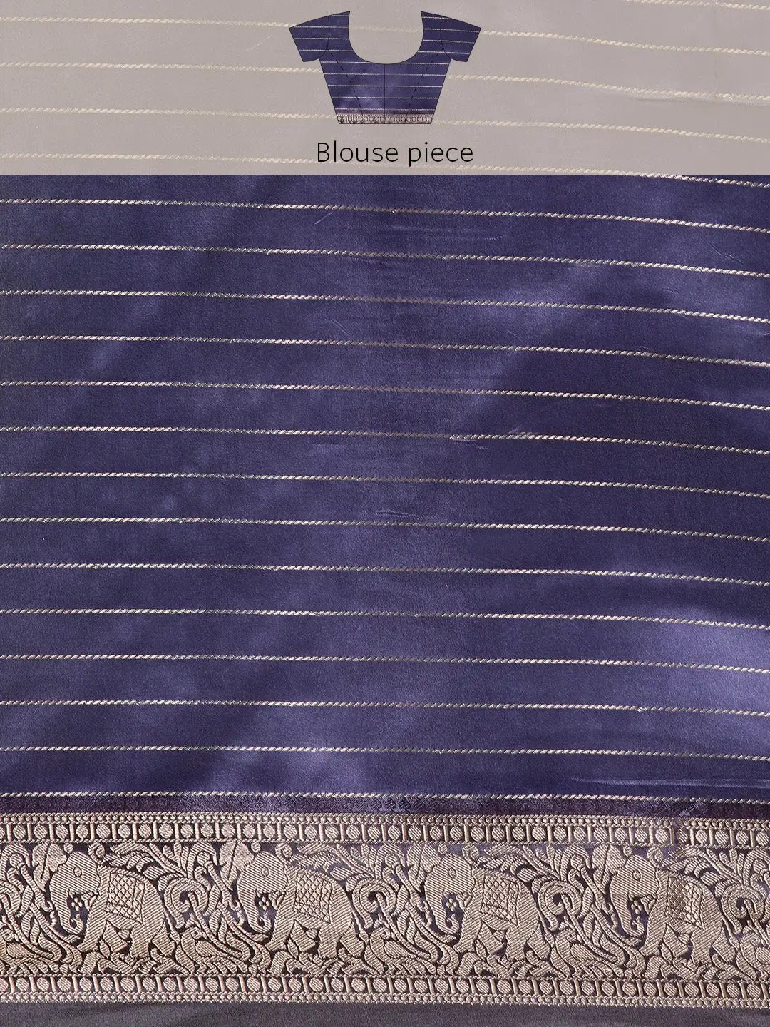 Banarasi Soft Silk Gadwal Pattu Zari Weaving Party Wear Saree by My Store