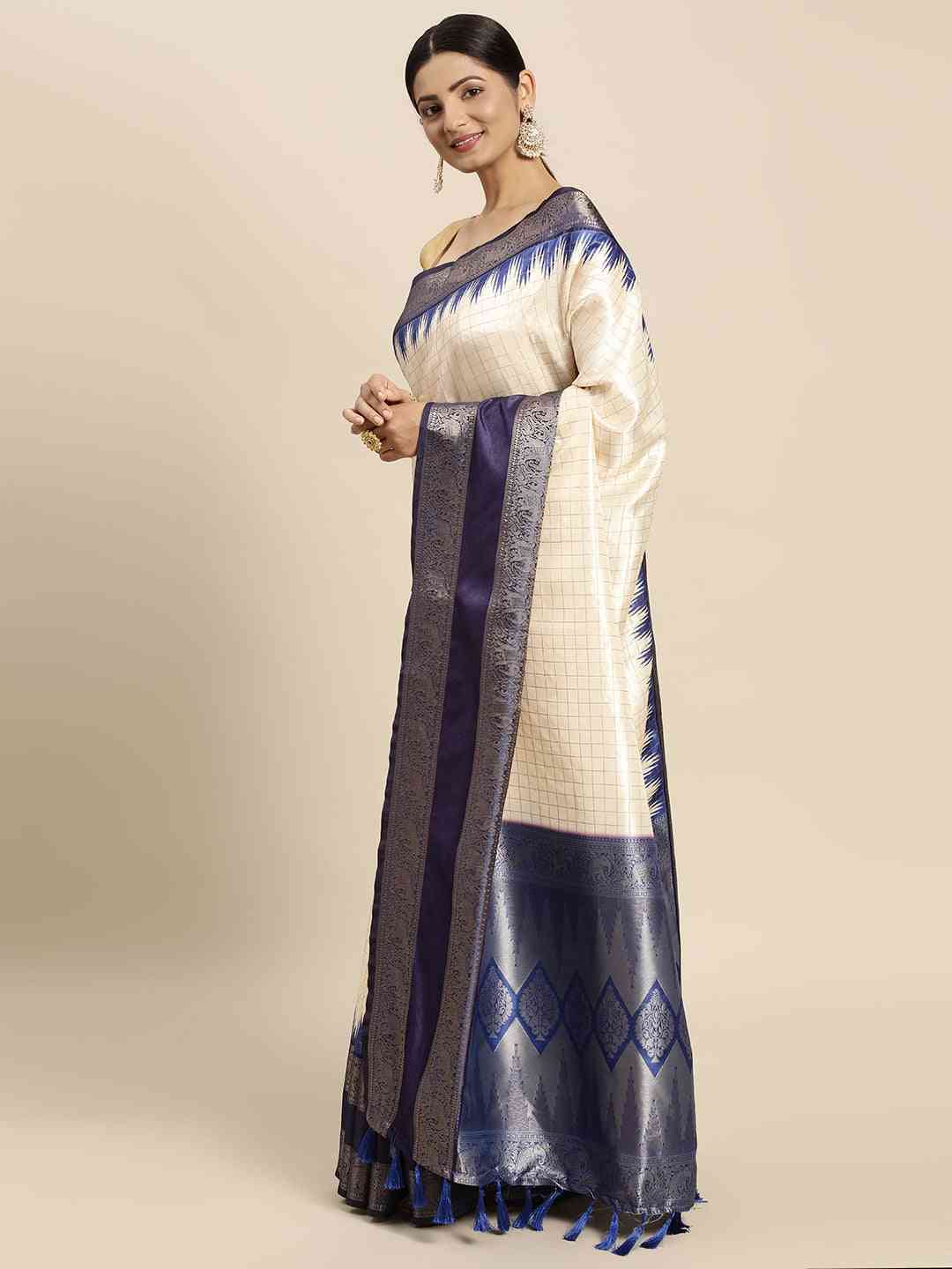 Banarasi Soft Silk Gadwal Pattu Zari Weaving Party Wear Saree