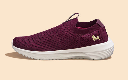 Basic Cozies Slip Ons : Maroon by My Store