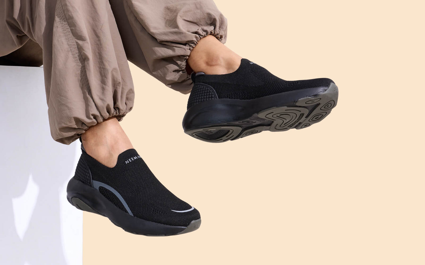 Begin Walk Ease For Men : Black by My Store