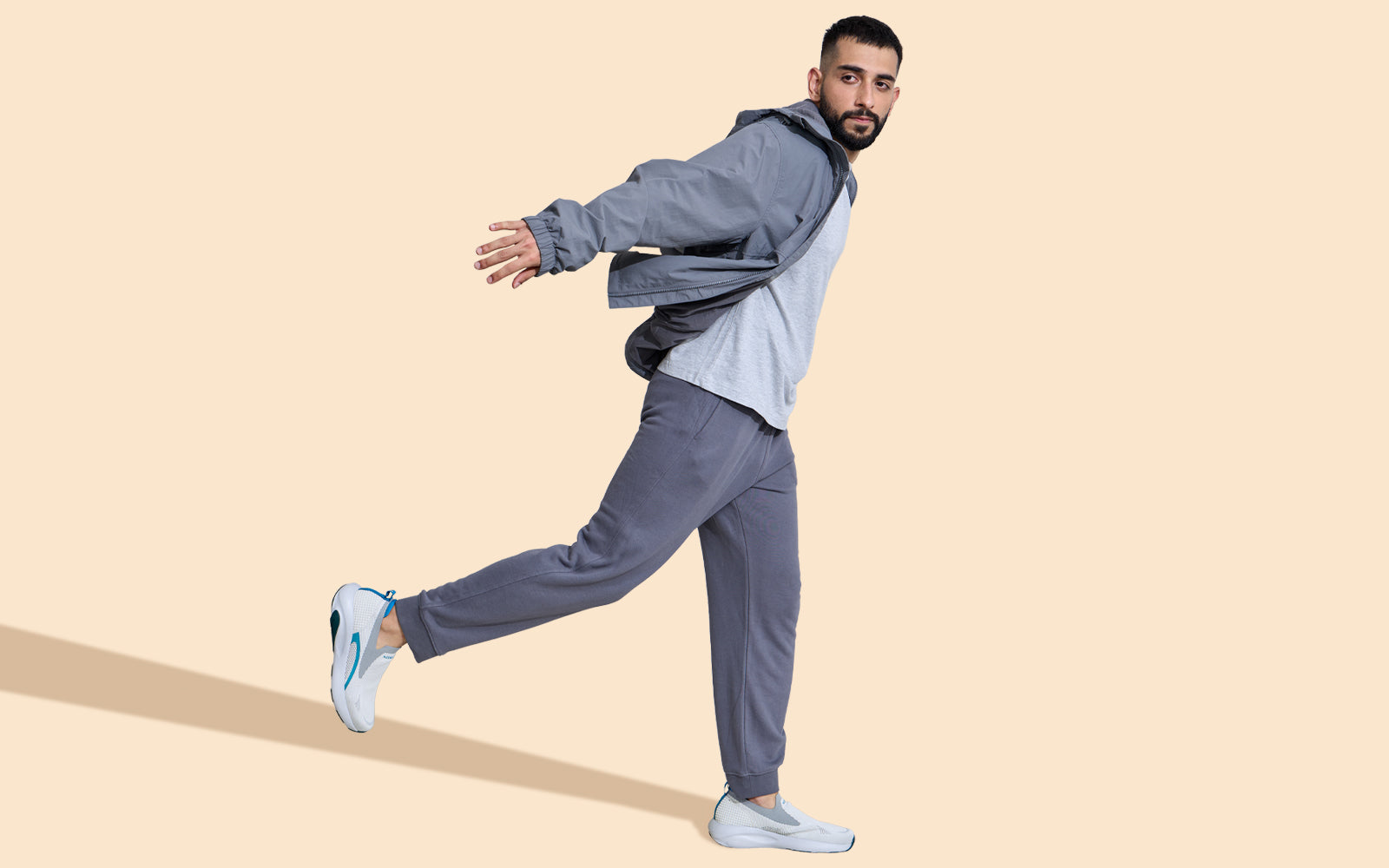 Begin Walk Ease For Men : Grey by My Store