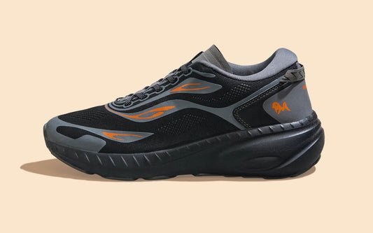 Begin Walk Flames For Men : Black by My Store