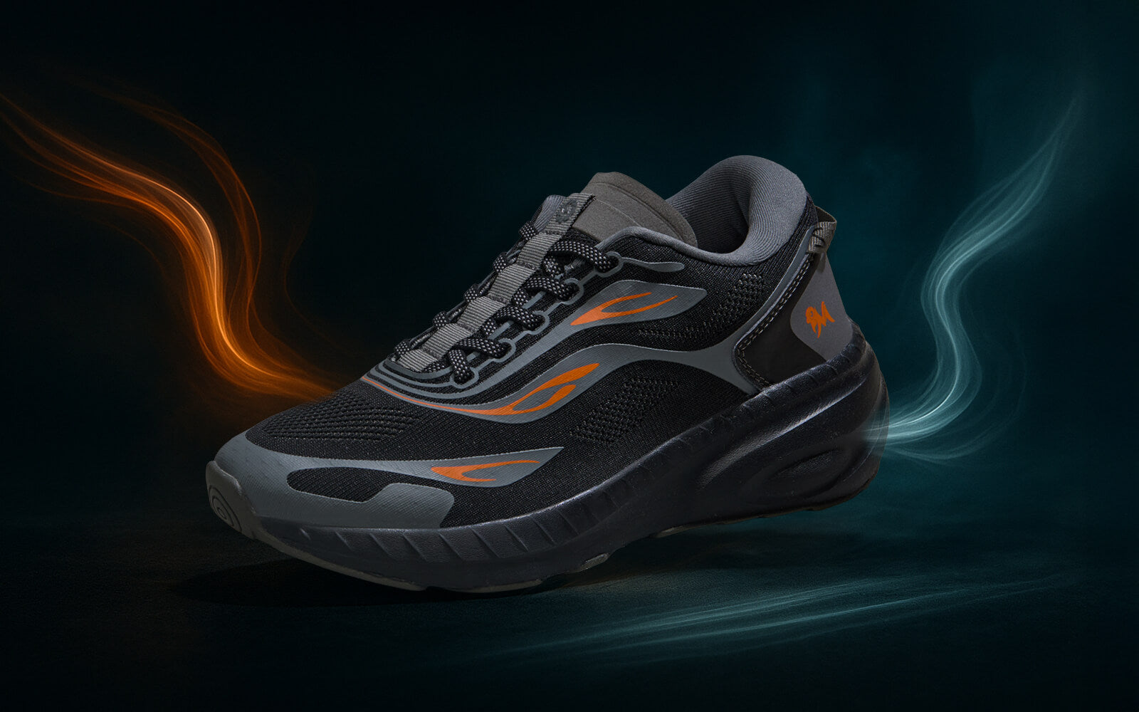 Begin Walk Flames For Men : Black by My Store