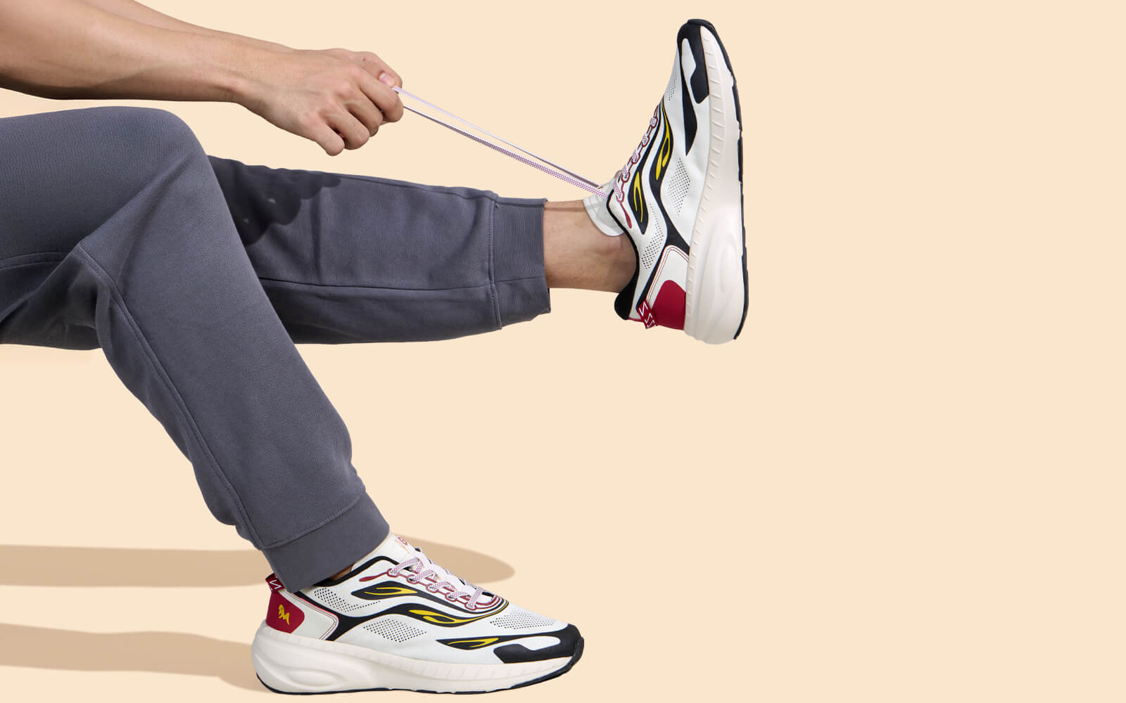 Begin Walk Flames For Men : Ivory by My Store