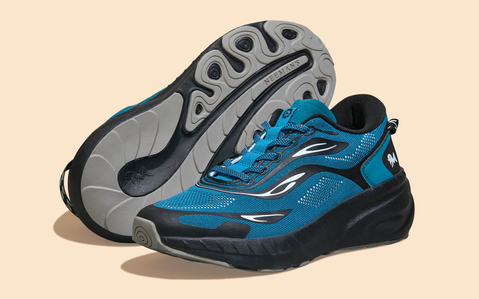 Begin Walk Flames For Men : Teal by My Store