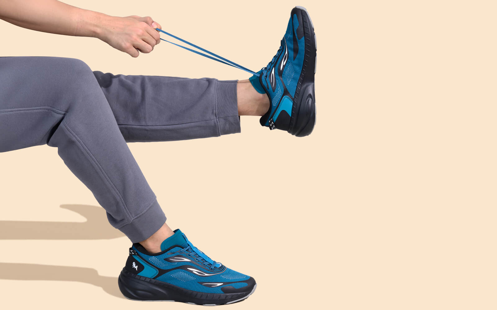 Begin Walk Flames For Men : Teal by My Store