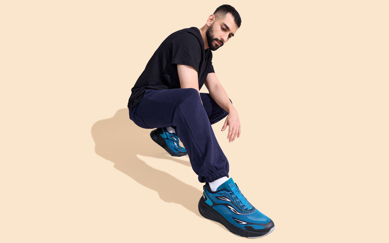 Begin Walk Flames For Men : Teal by My Store