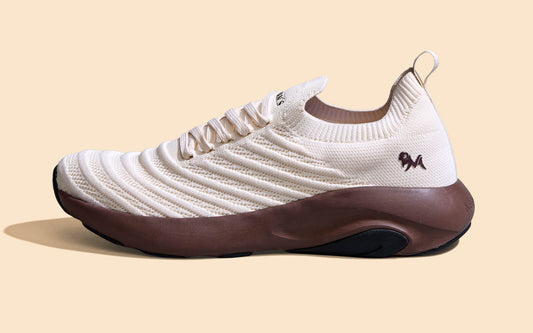 Begin Walk Glide : Ivory Brown by My Store