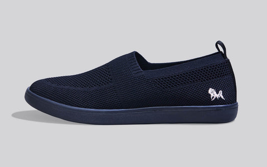 Casual Ease Slip Ons : Black by My Store