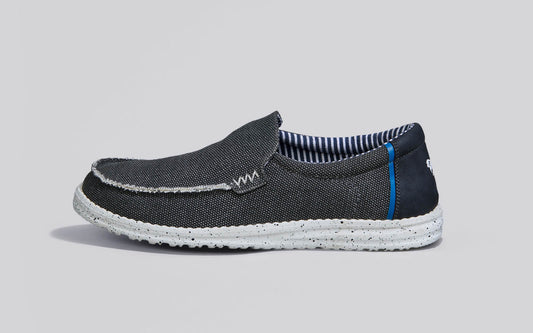 The Wanderers Slip Ons : Black by My Store