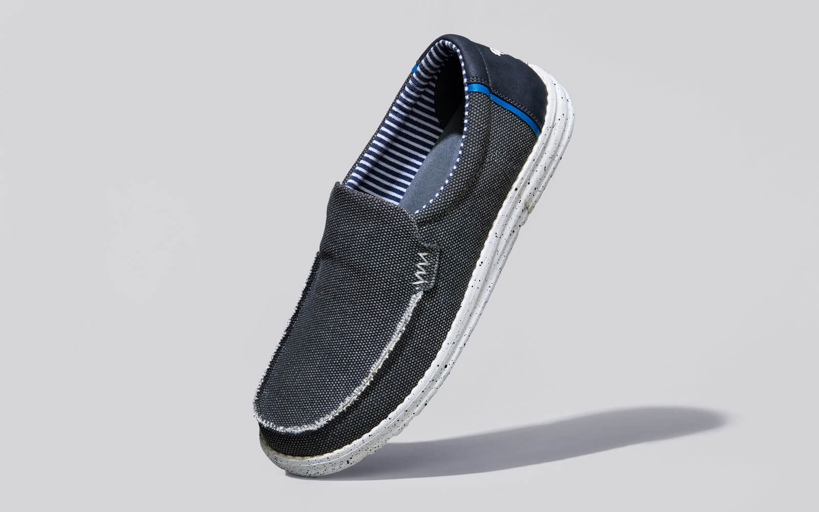 The Wanderers Slip Ons : Black by My Store
