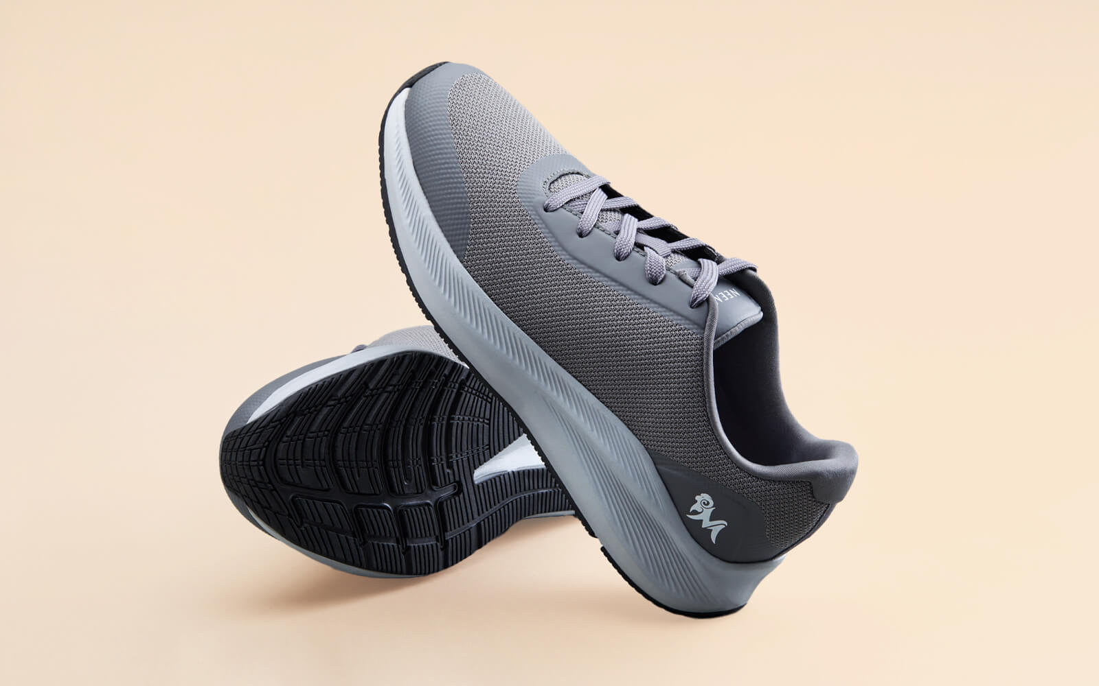 Casual Trainers : Classic Grey by My Store