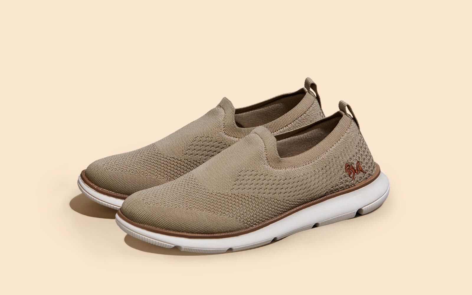 Dress Slip Ons : Beige by My Store
