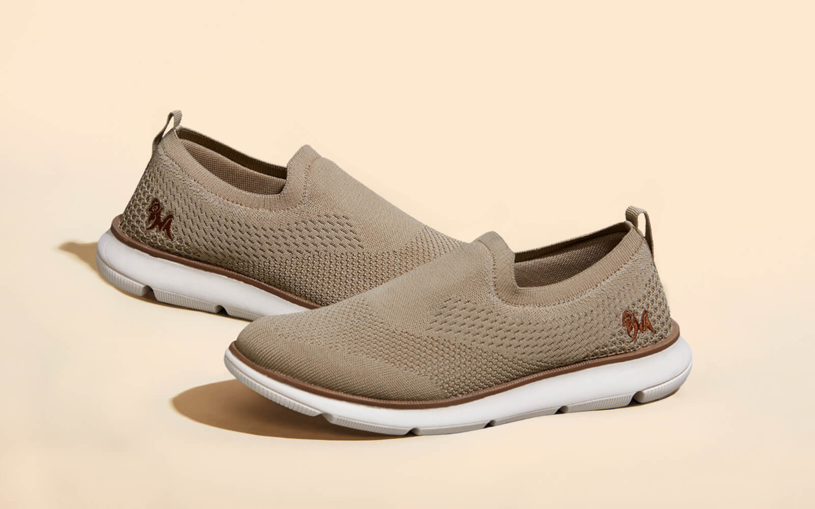 Dress Slip Ons : Beige by My Store