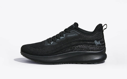 Dashing Walkers – Black | Stylish & Comfortable Black Walking Shoes for Daily Wear by My Store