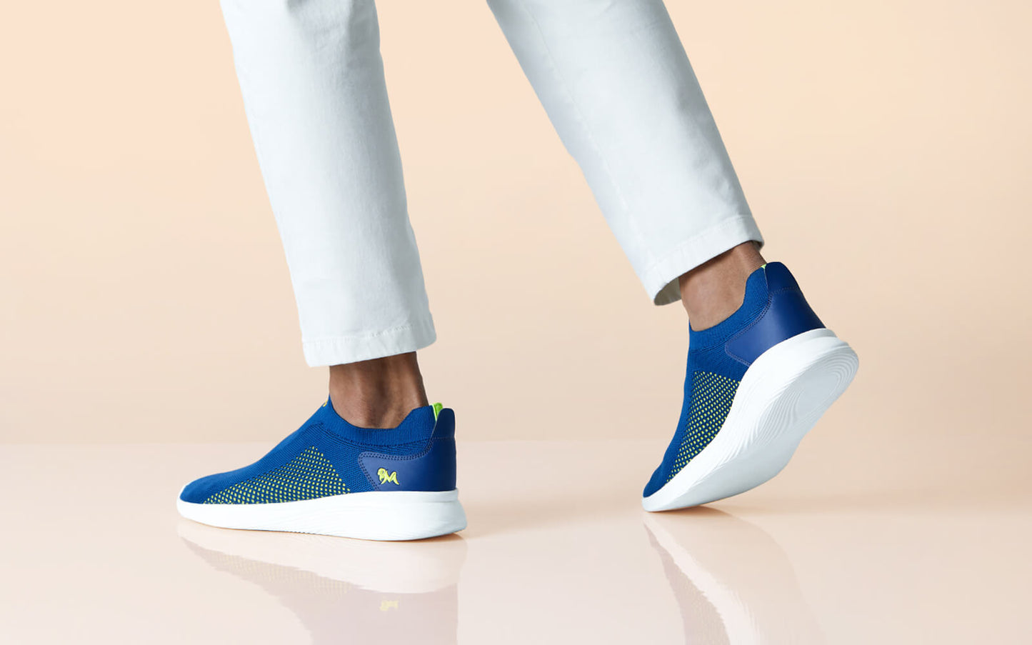 Everyday Basic Slip Ons : Neon Navy by My Store