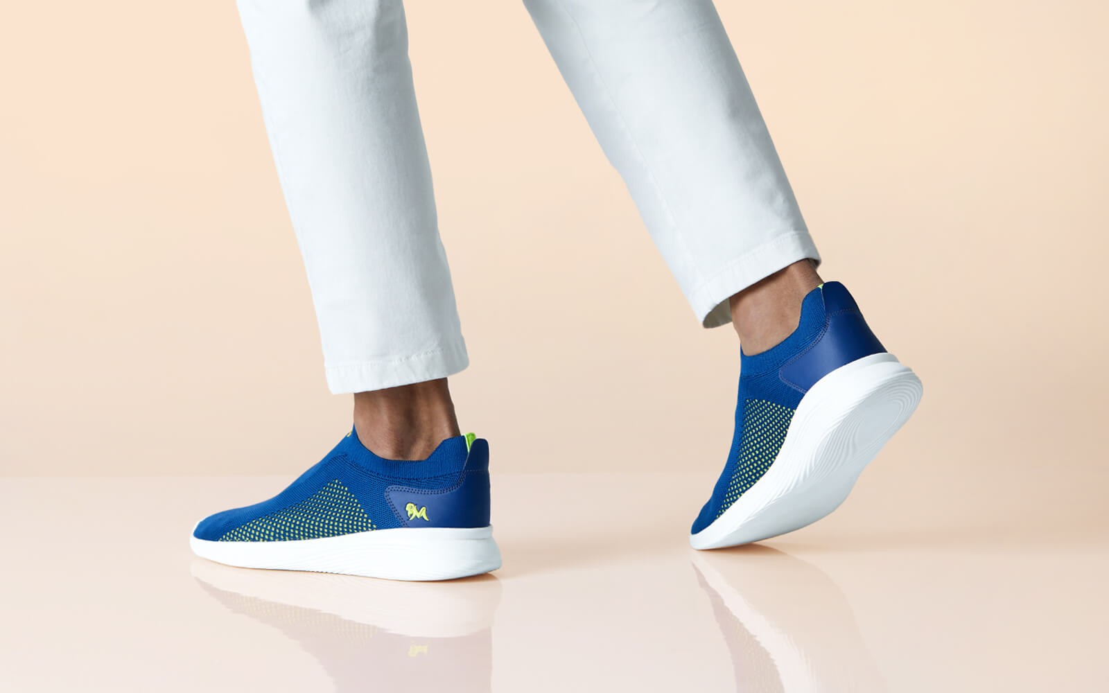 Everyday Basic Slip Ons : Neon Navy by My Store