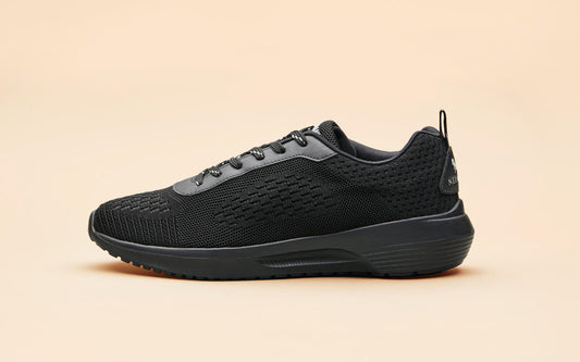 Everyday Basic Sneakers – Electric Black | Sleek, Comfortable Black Sneakers for Daily Wear by My Store