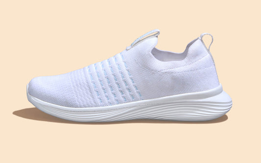 Everyday Glide Slip Ons : White by My Store