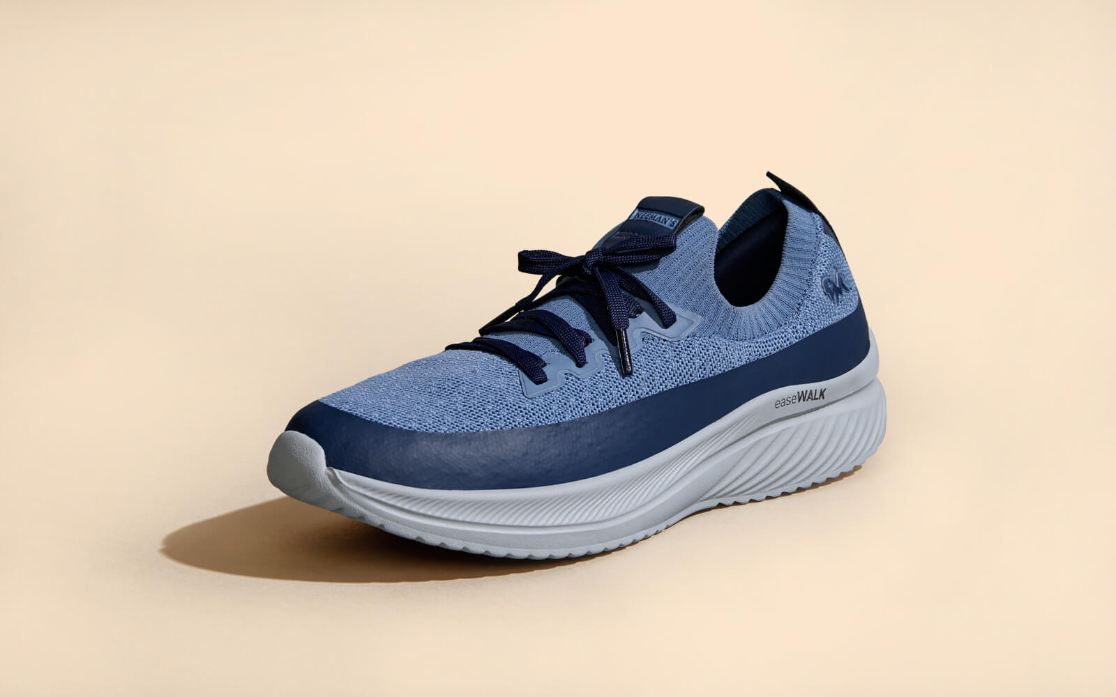 Ease Walk Sneakers : Blue by My Store