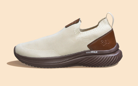 Ease Walk Neo : Ivory Brown by My Store
