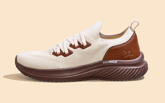 Ease Walk Snug : Ivory Brown by My Store