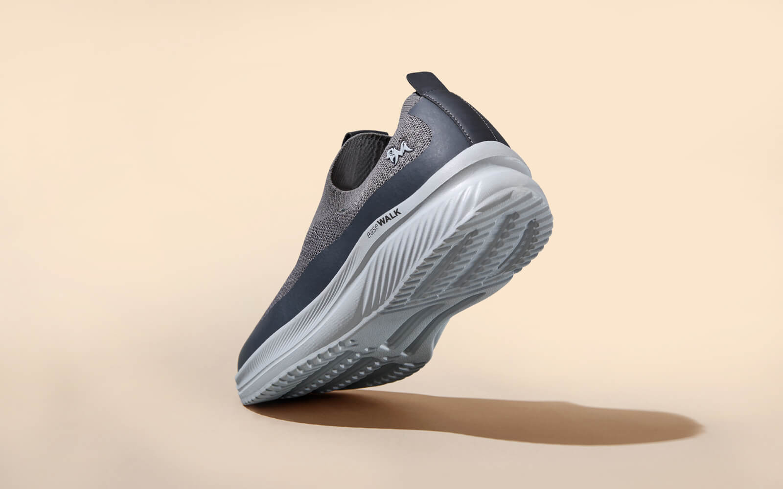 Ease Walk Slip Ons : Grey by My Store