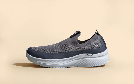 Ease Walk Slip Ons : Grey by My Store