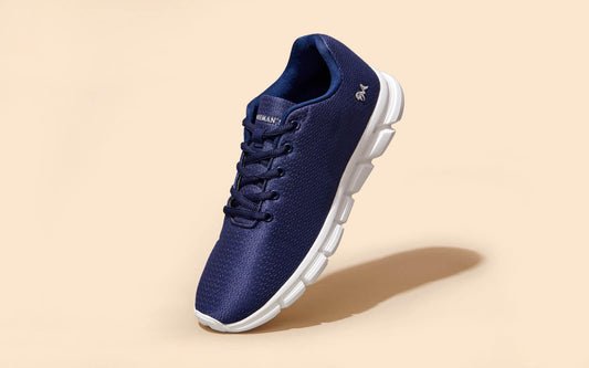 Glossy Groove Sneakers : Blue by My Store