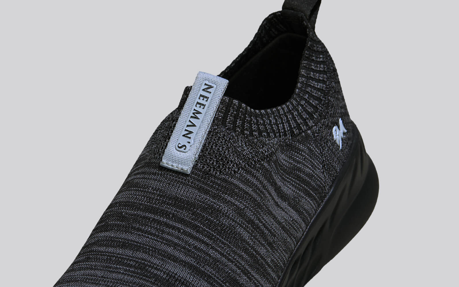 Melange Slip Ons : Black by My Store