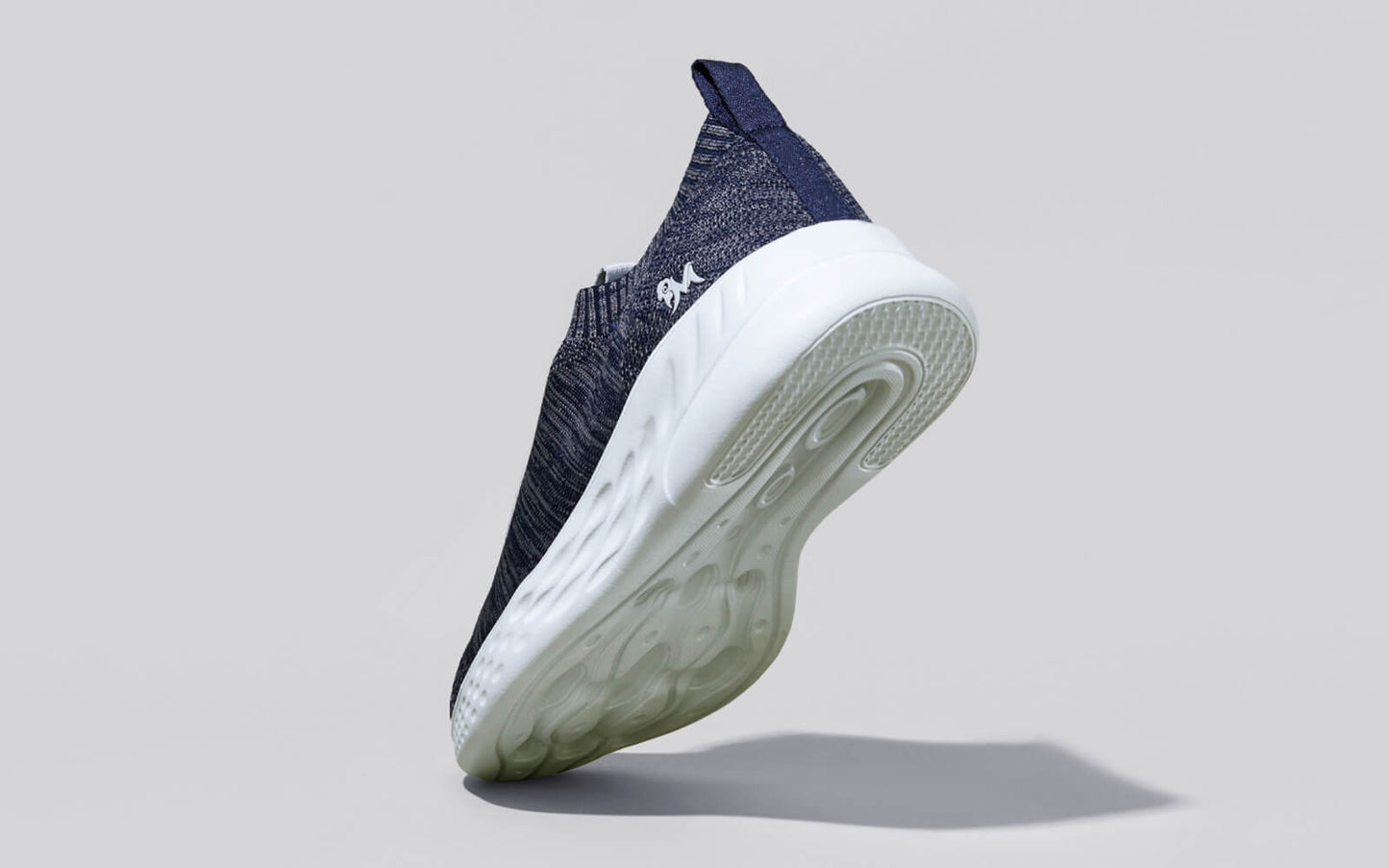 Melange Slip Ons : Navy by My Store