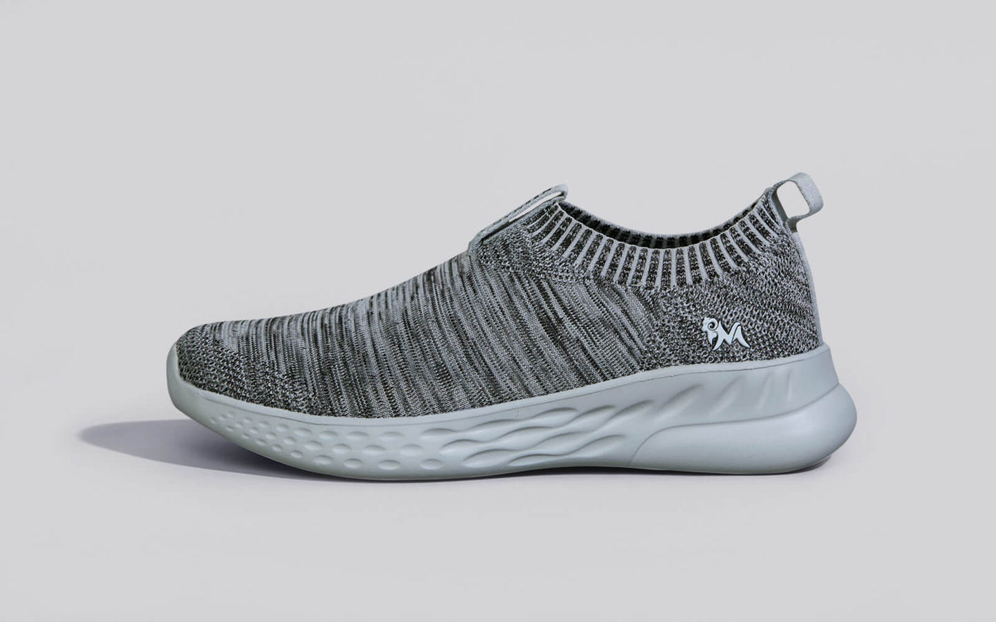 Melange Slip Ons : Grey by My Store