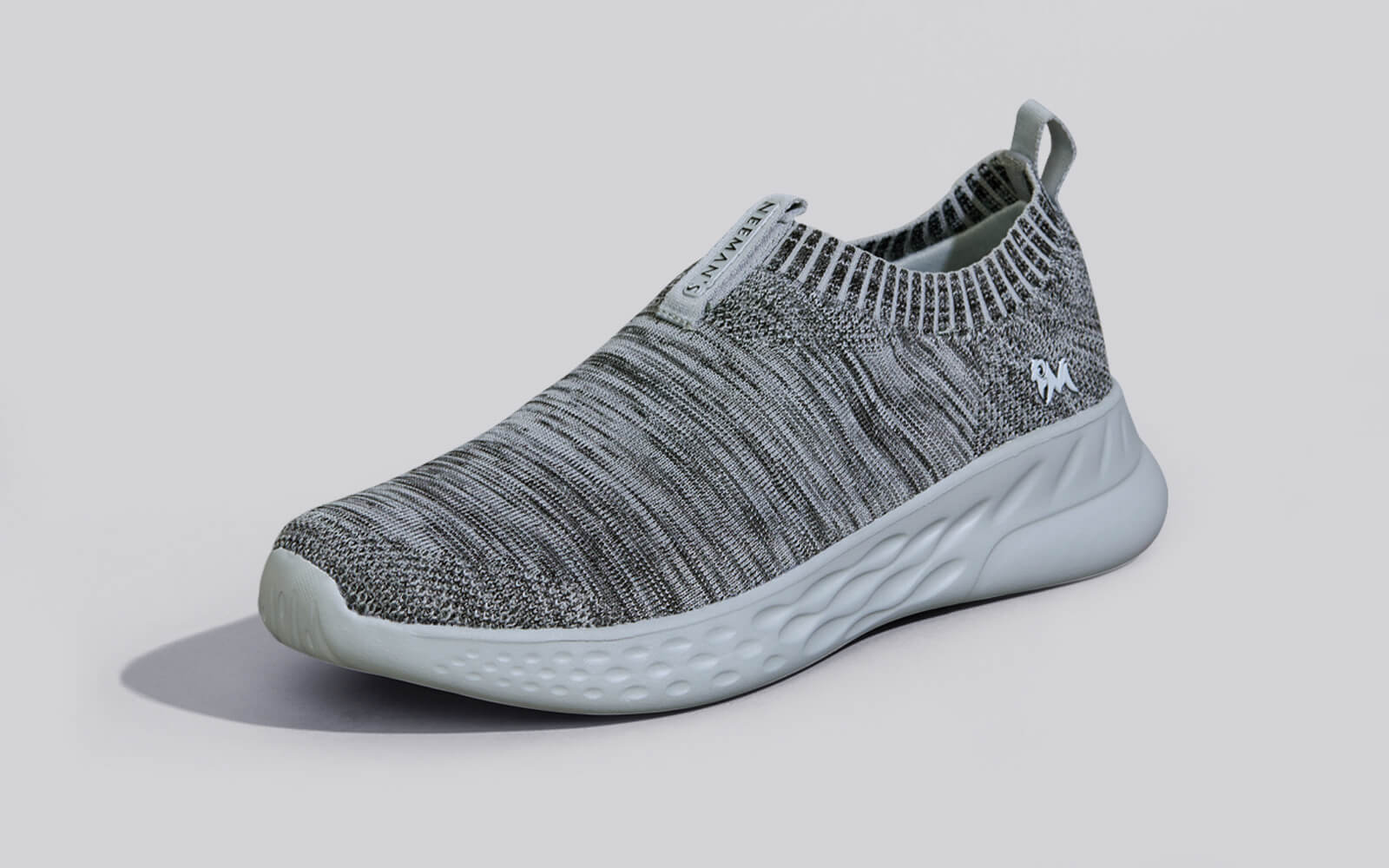 Melange Slip Ons : Grey by My Store