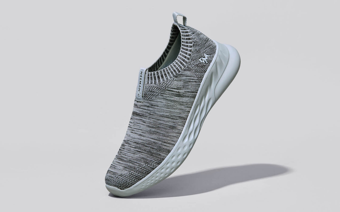 Melange Slip Ons : Grey by My Store