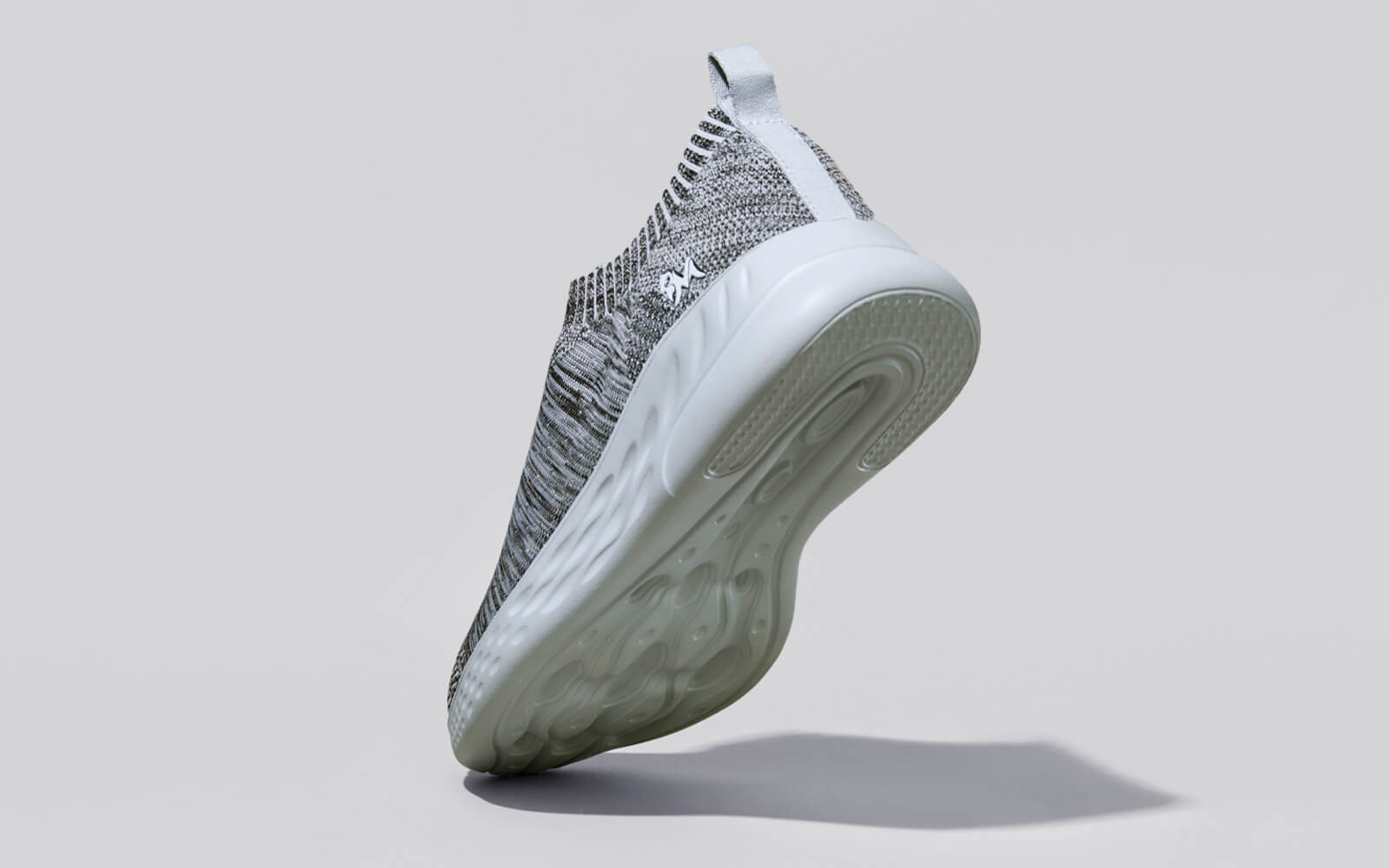 Melange Slip Ons : Grey by My Store