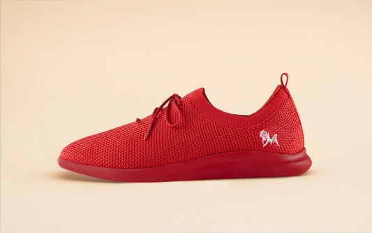 ReLive Knit Sneakers (Limited Edition) : Fiery Red by My Store