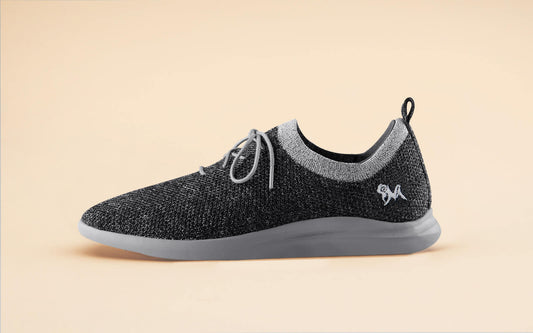 ReLive Knit Sneakers : Grey Melange by My Store