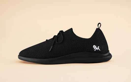 ReLive Knit Sneakers : Hale Black by My Store